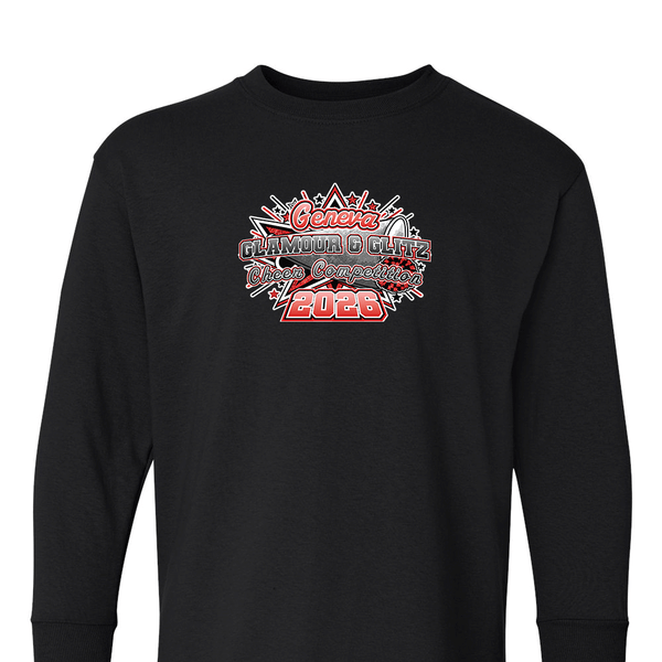 2026 Geneva Glamour and Glitz Competition 0175 Black Long Sleeve