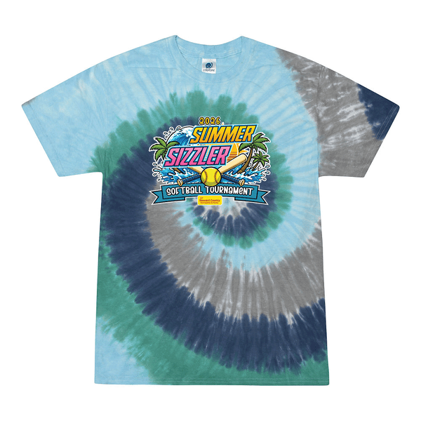 Tie Dyed T-shirt - 2026 Howard County Summer Sizzler