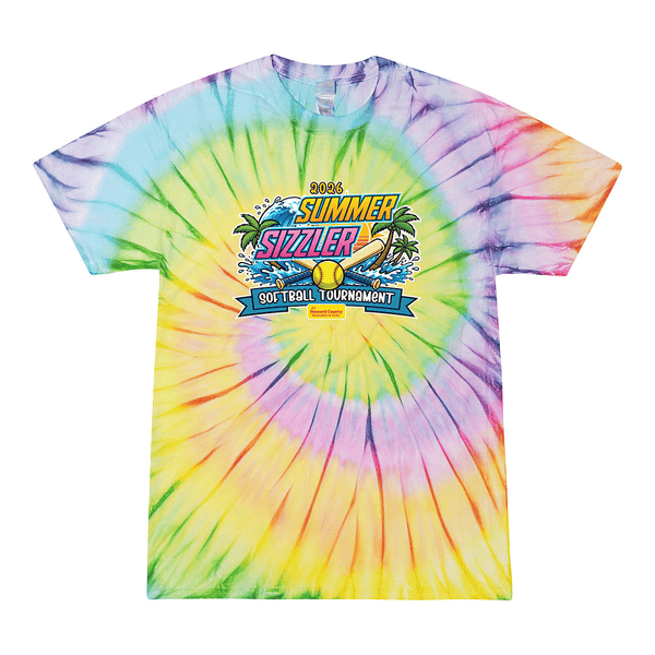 Tie Dyed T-shirt - 2026 Howard County Summer Sizzler
