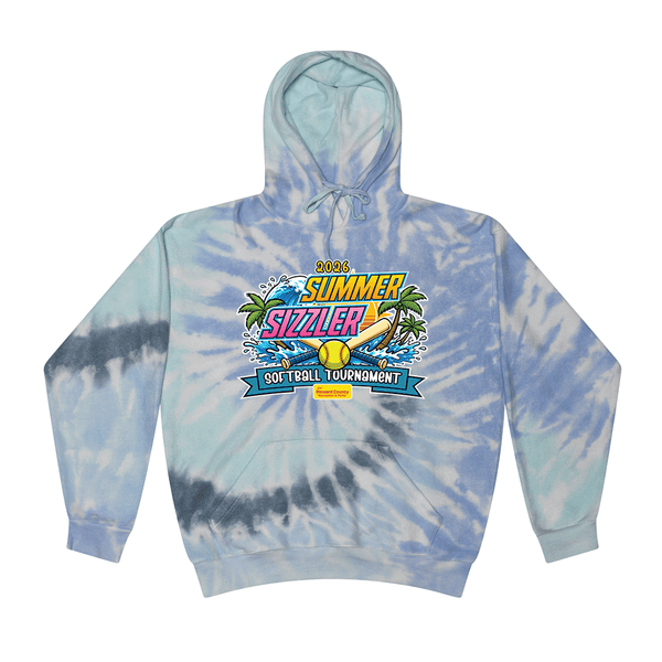 Tie Dye Hoodie - 2026 Howard County Summer Sizzler