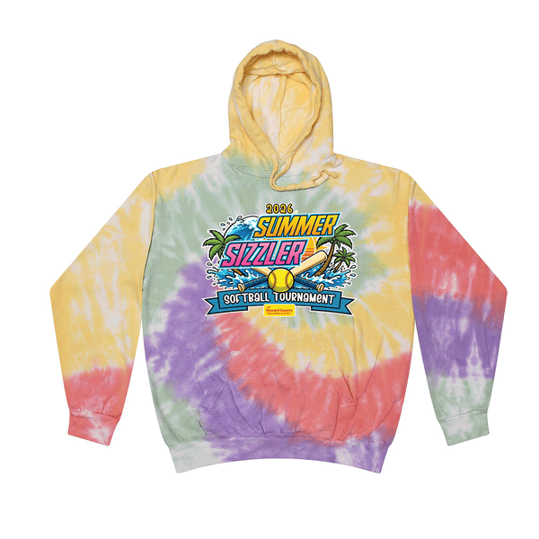 Tie Dye Hoodie - 2026 Howard County Summer Sizzler
