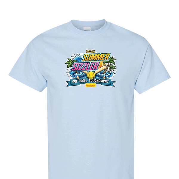 Solid Short Sleeve T-shirt - 2026 Howard County Summer Sizzler