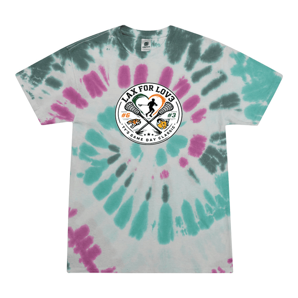 Tie Dyed T-shirt - Lax for Lov3