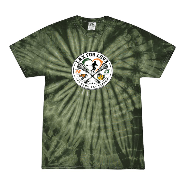 Tie Dyed T-shirt - Lax for Lov3