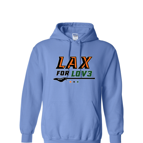 Solid Hoodie - Lax for Lov3 Option 2