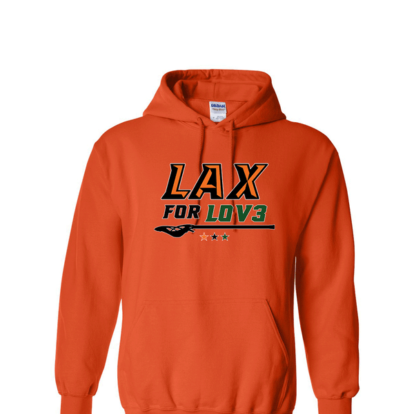 Solid Hoodie - Lax for Lov3 Option 2