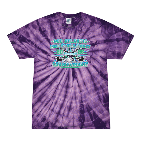 Tie Dyed T-shirt - 2026 MA INDOOR FH CHAMPIONSHIP