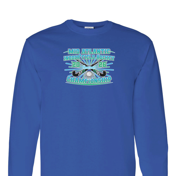 Solid Long Sleeve T-shirt - 2026 MA Indoor FH Championship