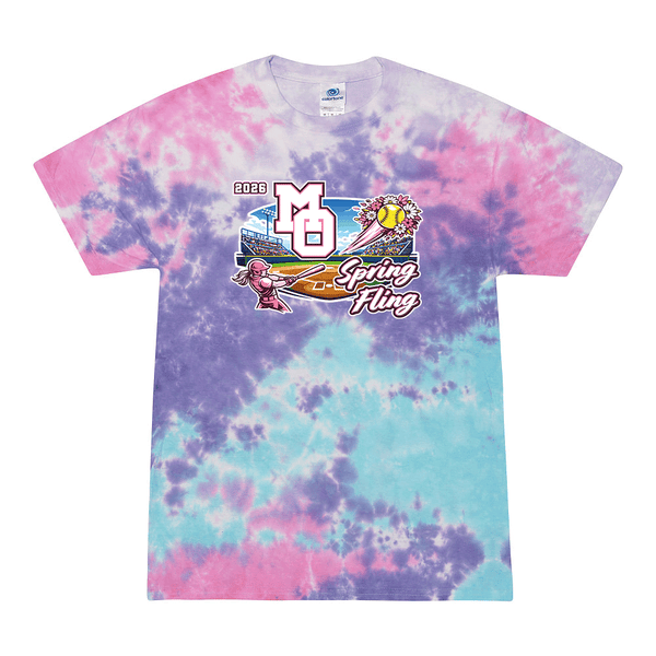 Tie Dyed T-shirt - 2026 MO Spring Fling