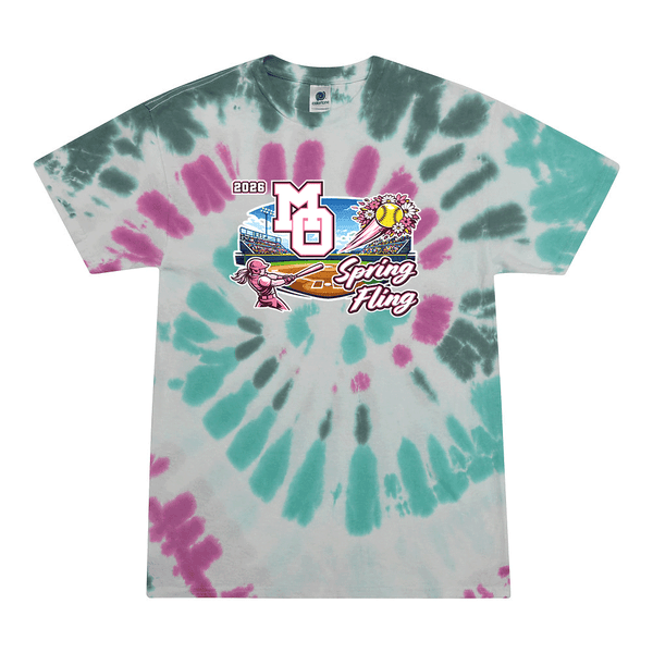 Tie Dyed T-shirt - 2026 MO Spring Fling