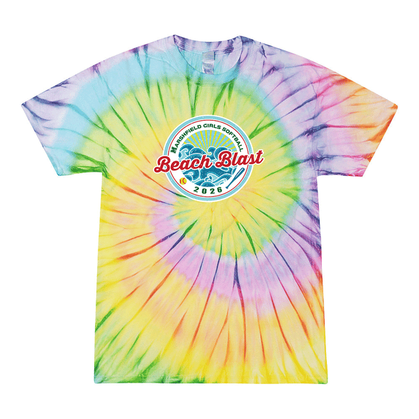 Tie Dyed T-shirt - Marshfield Beach Blast