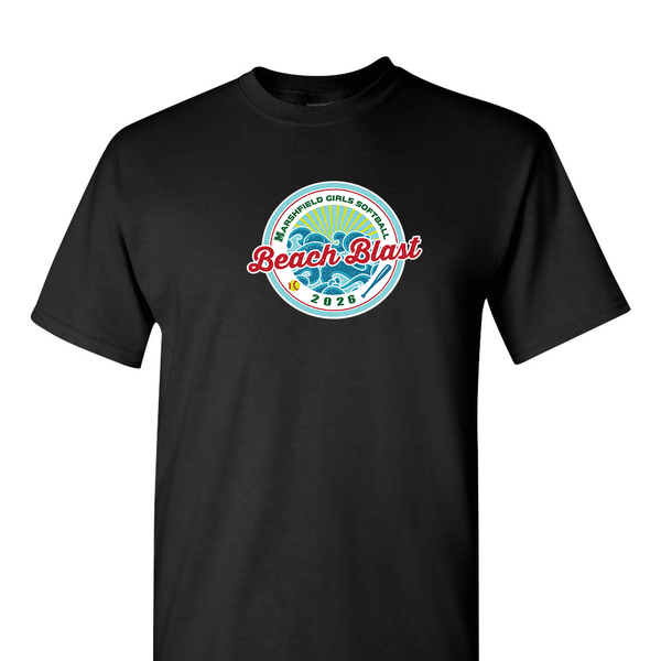 Solid Short Sleeve T-shirt - Marshfield Beach Blast