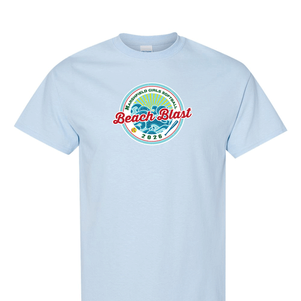 Solid Short Sleeve T-shirt - Marshfield Beach Blast