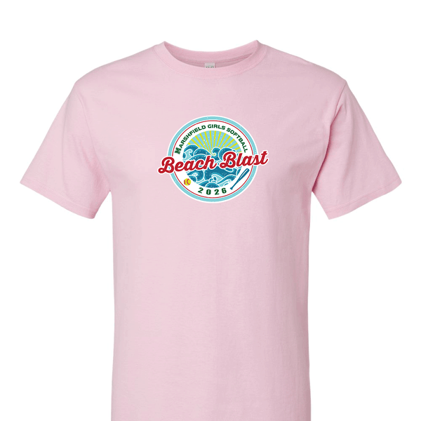Solid Short Sleeve T-shirt - Marshfield Beach Blast