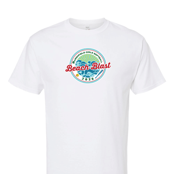 Solid Short Sleeve T-shirt - Marshfield Beach Blast