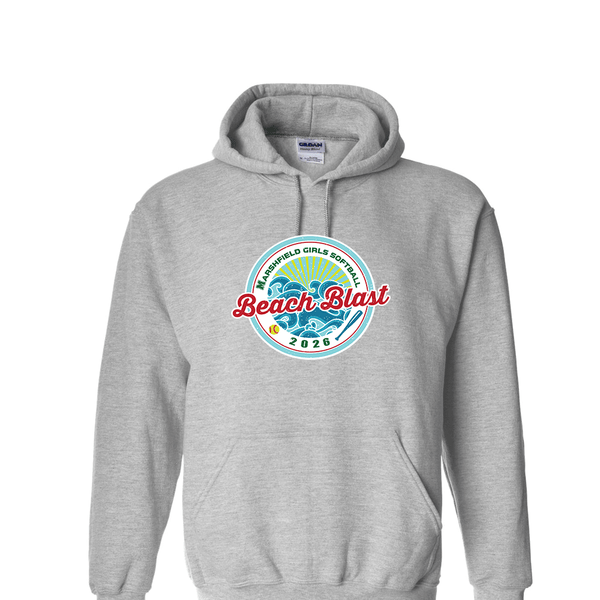 Solid Hoodie - Marshfield Beach Blast