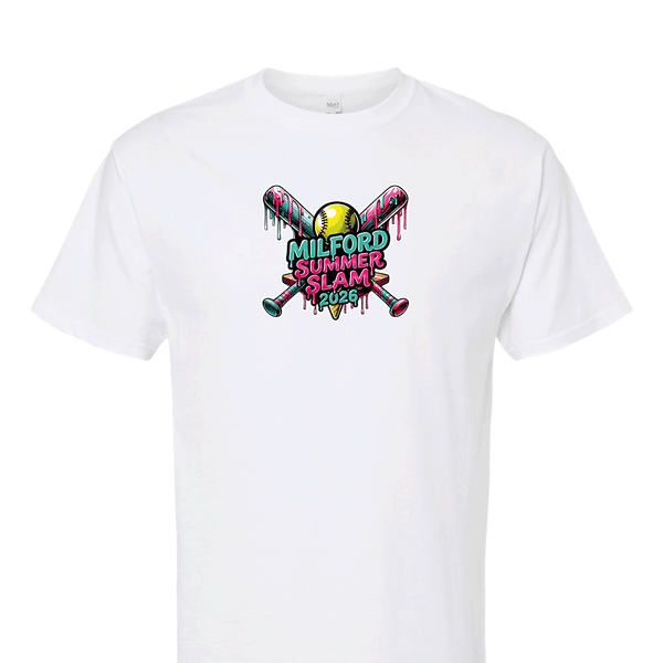 Solid Short Sleeve T-shirt - 2026 Milford Summer Slam 12U