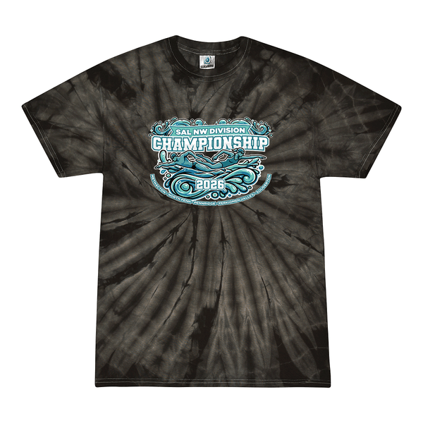 Tie Dyed T-shirt - SAL NW Division Championship