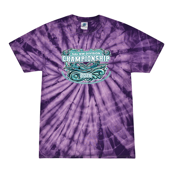 Tie Dyed T-shirt - SAL NW Division Championship