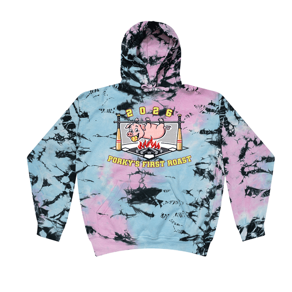 Tie Dye Hoodie - Porky's First Roast