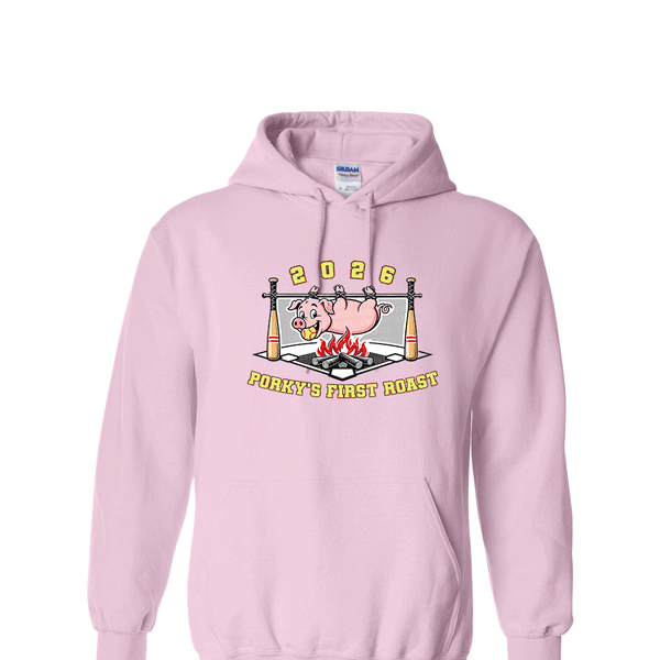 Solid Hoodie - Porky's First Roast