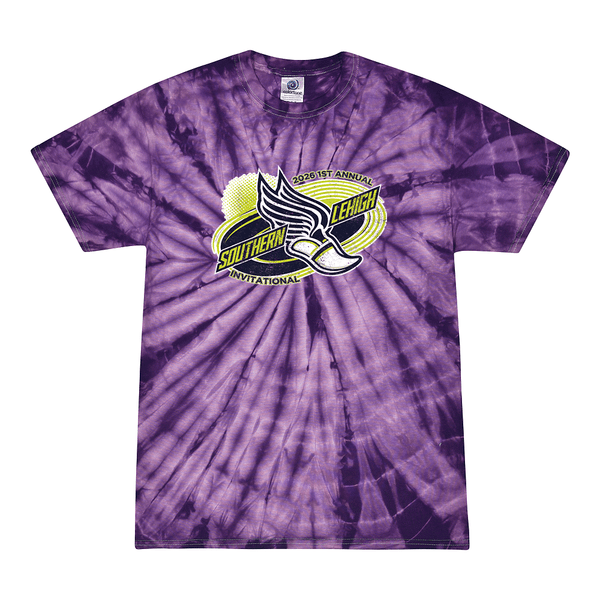 Tie Dyed T-shirt - 2026 1st Annual Southern Lehigh Invitational