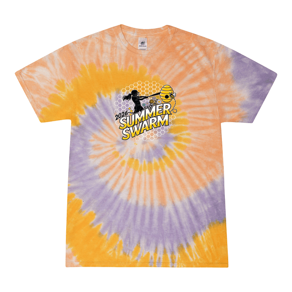 Tie Dyed T-shirt - Bumblebee Summer Swarm 14 and 16U