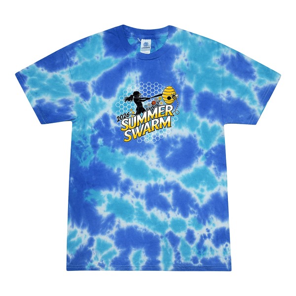 Tie Dyed T-shirt - Bumblebee Summer Swarm 14 and 16U
