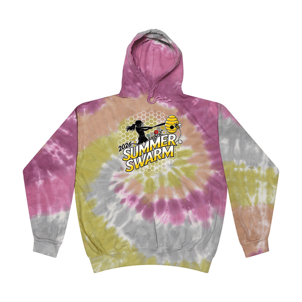 Tie Dye Hoodie - Bumblebee Summer Swarm 14 and 16U