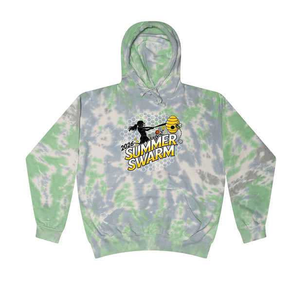 Tie Dye Hoodie - Bumblebee Summer Swarm 14 and 16U