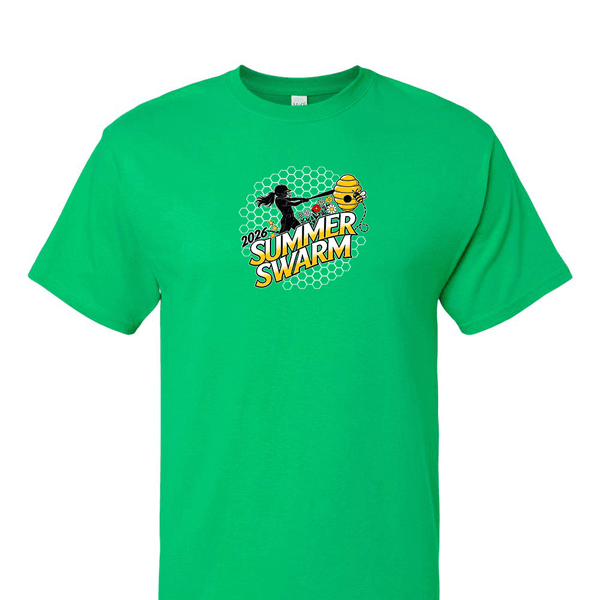 Solid Short Sleeve T-shirt - Bumblebee Summer Swarm 14 and 16U