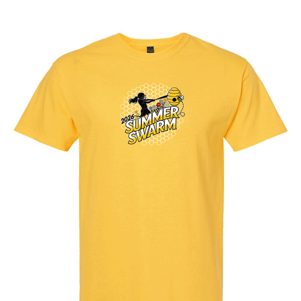 Solid Short Sleeve T-shirt - Bumblebee Summer Swarm 14 and 16U