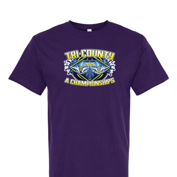 Solid Short Sleeve T-shirt - 2026 Tri-County A Championships
