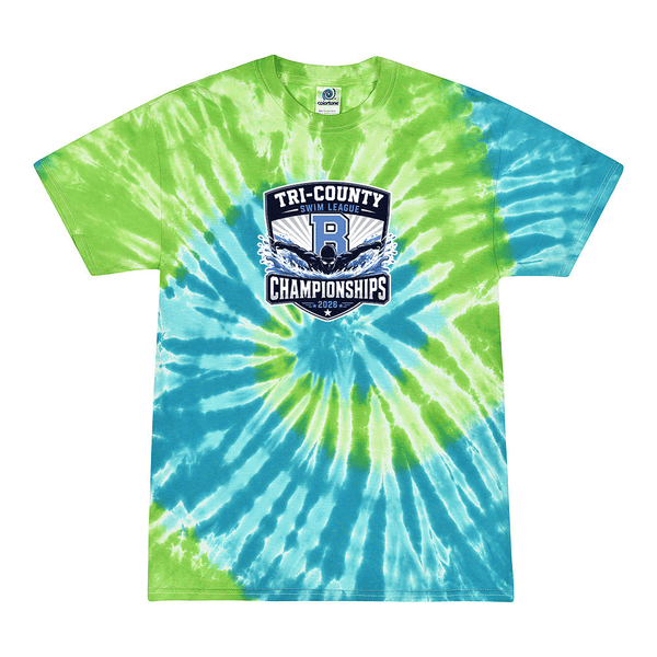 Tie Dyed T-shirt - 2026 Tri-County B Championships