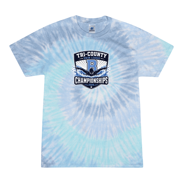 Tie Dyed T-shirt - 2026 Tri-County B Championships