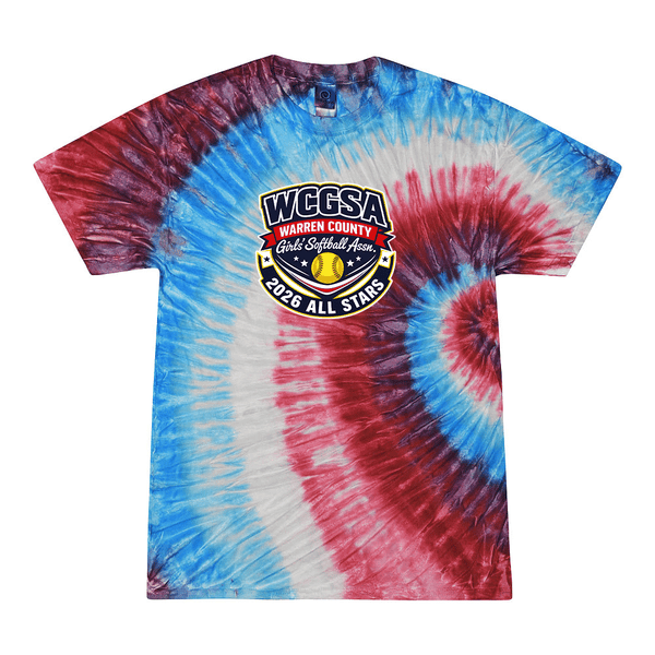 Tie Dyed T-shirt - 2026 WCGSA All Stars