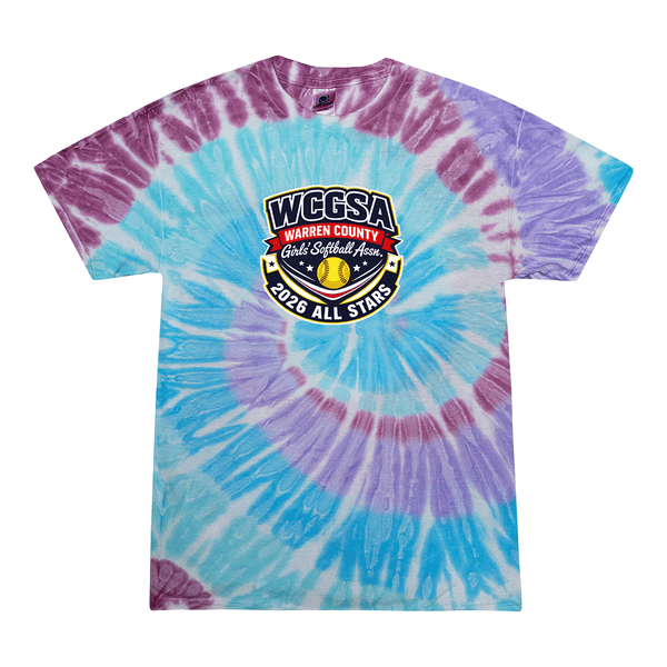 Tie Dyed T-shirt - 2026 WCGSA All Stars