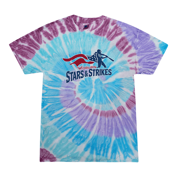 Tie Dyed T-shirt - 2026 Woburn Stars and Strikes