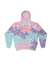 Div 14 Swim - Tie Dyed Hoodies - Pink and Orange