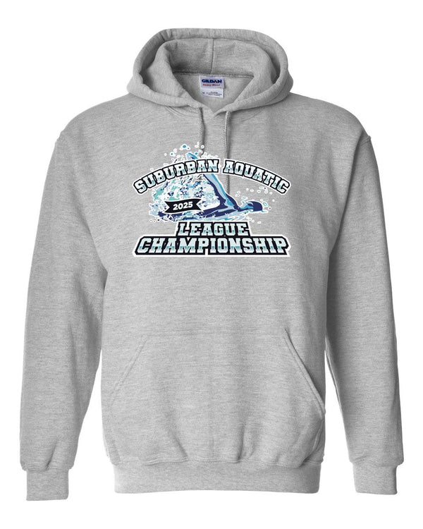 Solid Hoodie- Suburban Aquatic League Championship 2025