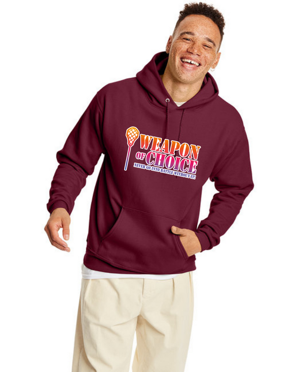 Weapon Of Choice Never Go Into Battle Without It! - Hoodies
