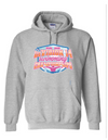Div 14 Swim - Solid Hoodies - Pink and Orange
