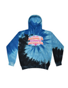 Div 14 Swim - Tie Dyed Hoodies - Pink and Orange