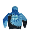 Div 14 Swim - Tie Dyed Hoodies - Teal and Navy