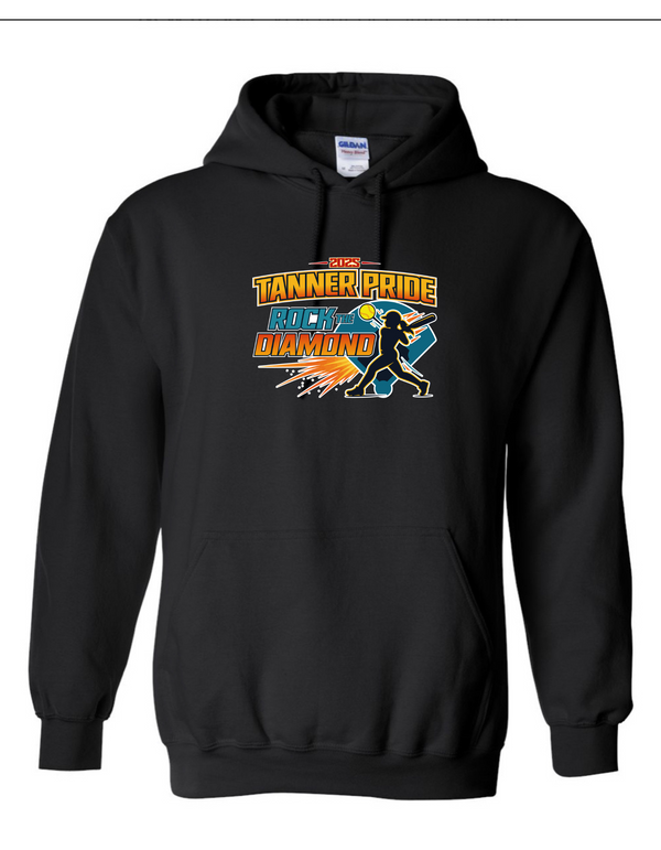 Solid Hoodie- 2025 Tanner Pride Rock The Diamond
