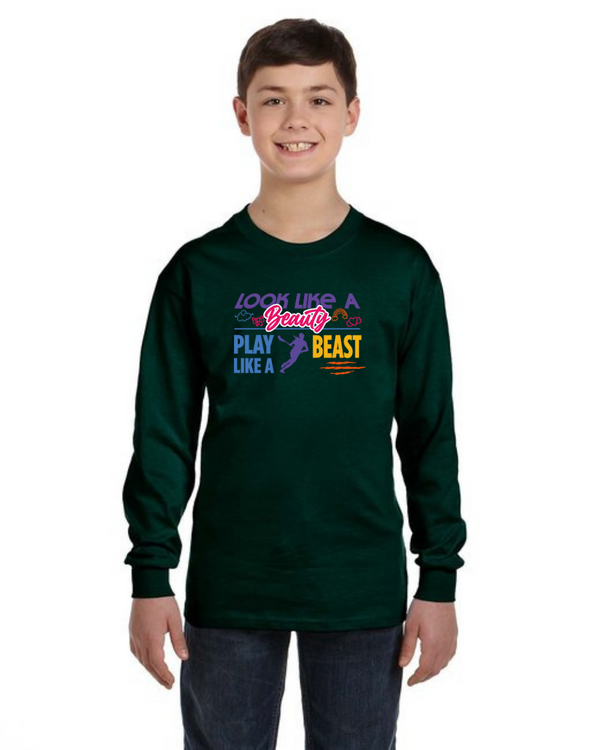 fashionable cotton crew neck clothing Long sleeve T-shirt tee shirt tie dye apparel