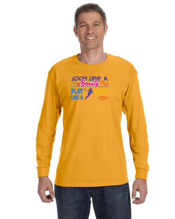 fashionable cotton crew neck clothing Long sleeve T-shirt tee shirt tie dye apparel