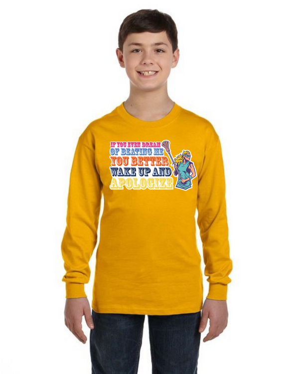 fashionable cotton crew neck clothing Long sleeve T-shirt tee shirt tie dye apparel