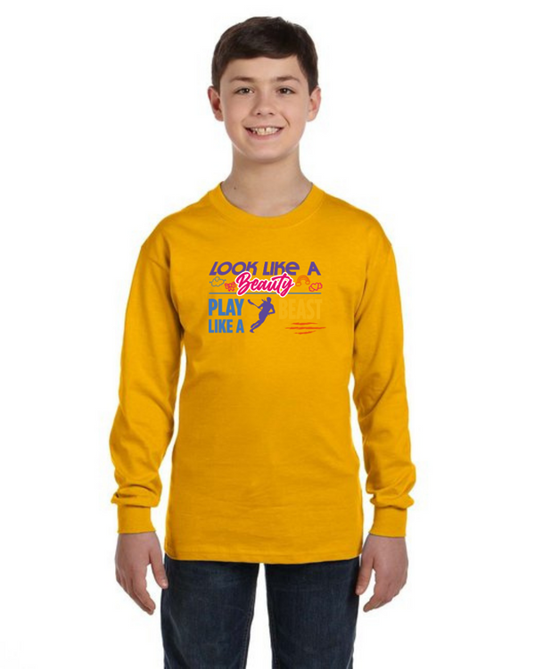 fashionable cotton crew neck clothing Long sleeve T-shirt tee shirt tie dye apparel