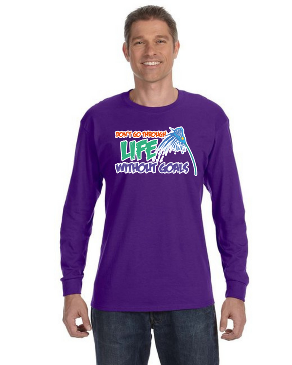 fashionable cotton crew neck clothing Long sleeve T-shirt tee shirt tie dye apparel